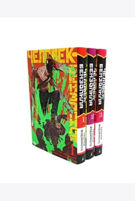 Человек-бензопила 1-3: манга (комплект в 3-х книгах)