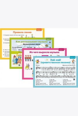Музыка. 1 класс. Демонстрационные плакаты