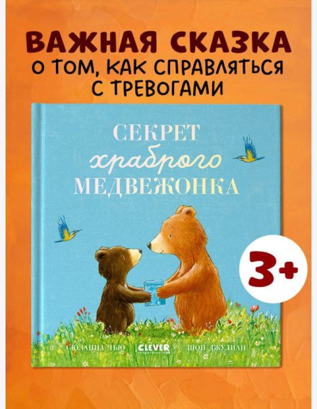 Книжки-картинки. Секрет храброго медвежонка/Чью С.
