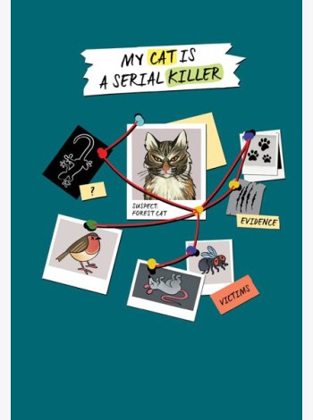 Блокнот My Cat Is a Serial Killer (А5, 144 стр., серый кот)
