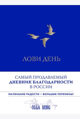Лови день. Дневник благодарности (подарочное оформление с золотой фольгой)