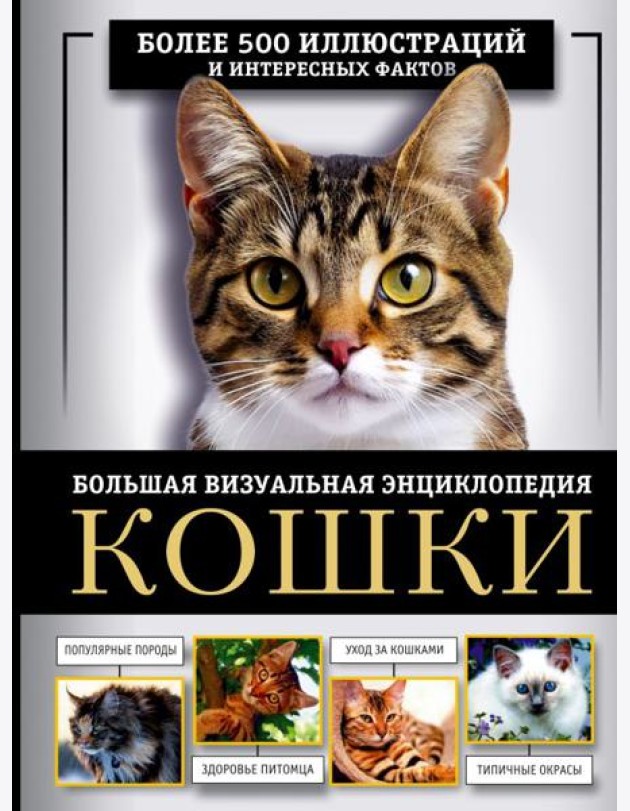 Кошки. Большая визуальная энциклопедия