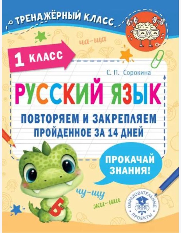 Русский язык. 1 класс. Повторяем и закрепляем пройденное