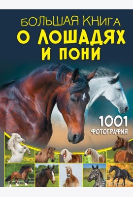 Большая книга о лошадях и пони. 1001 фотография