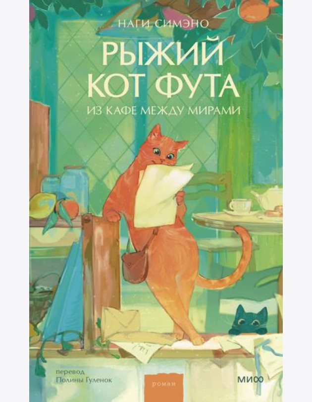 Рыжий кот Фута из кафе между мирами