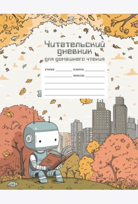 Читательский дневник школьника для домашнего чтения