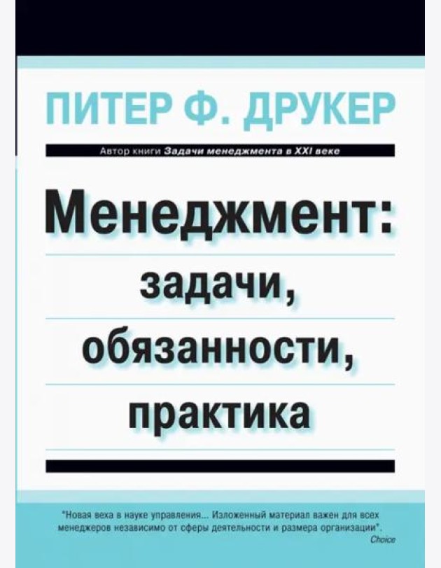 Менеджмент. Задачи, обязанности, практика