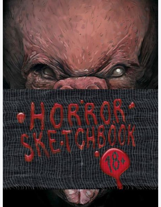 КанцПроф-П My Art. Horror Sketchbook 18+ Вампир