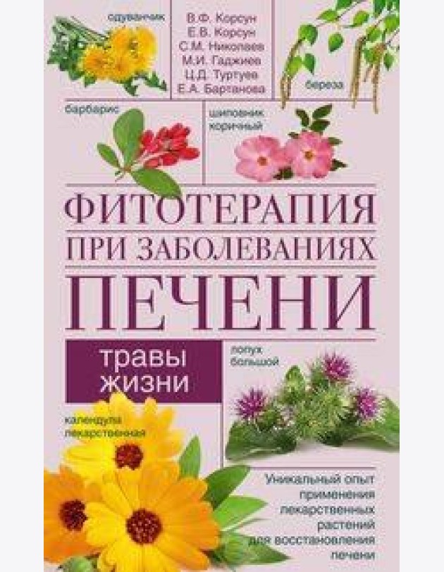 Фитотерапия при заболеваниях печени. Травы жизни