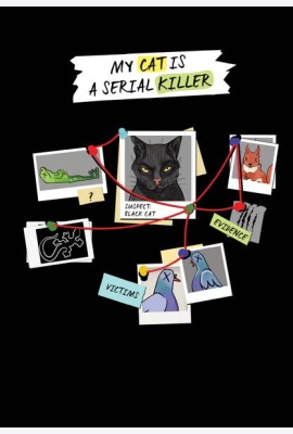 Блокнот My Cat Is a Serial Killer (А5, 144 стр., черный кот)