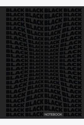 КанцПроф-П MyArt. Блокнот в линию Total Black. Black 2