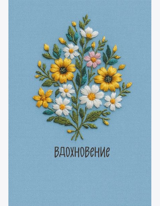 Вдохновение. Ежедневник недатированный (А5, 72 л.)