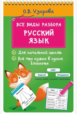 Все виды разбора. Русский язык