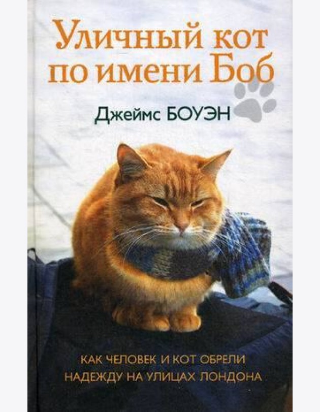 Уличный кот по имени Боб. Как человек и кот обрели надежду на улицах Лондона