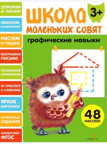 Школа маленьких совят 3+ Графические навыки