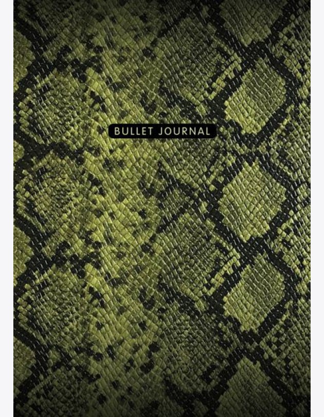 Блокнот в точку: Bullet Journal (змея, 120 c., пружина)