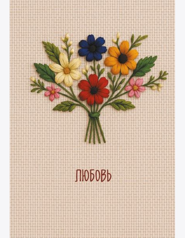 Любовь. Ежедневник недатированный (А5, 72 л.)
