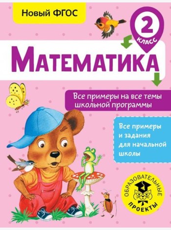 Математика. 2 класс. Все примеры на все темы школьной программы. ФГОС
