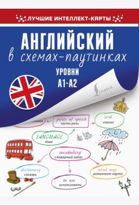 Английский в схемах-паутинках. Уровни А1-А2