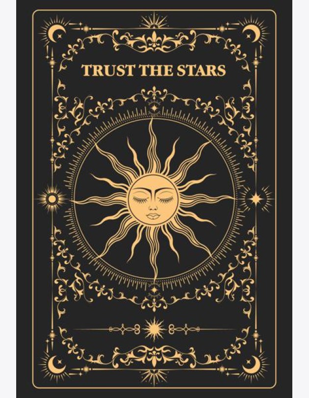 Trust the stars. Ежедневник недатированный (А5, 72 л.)