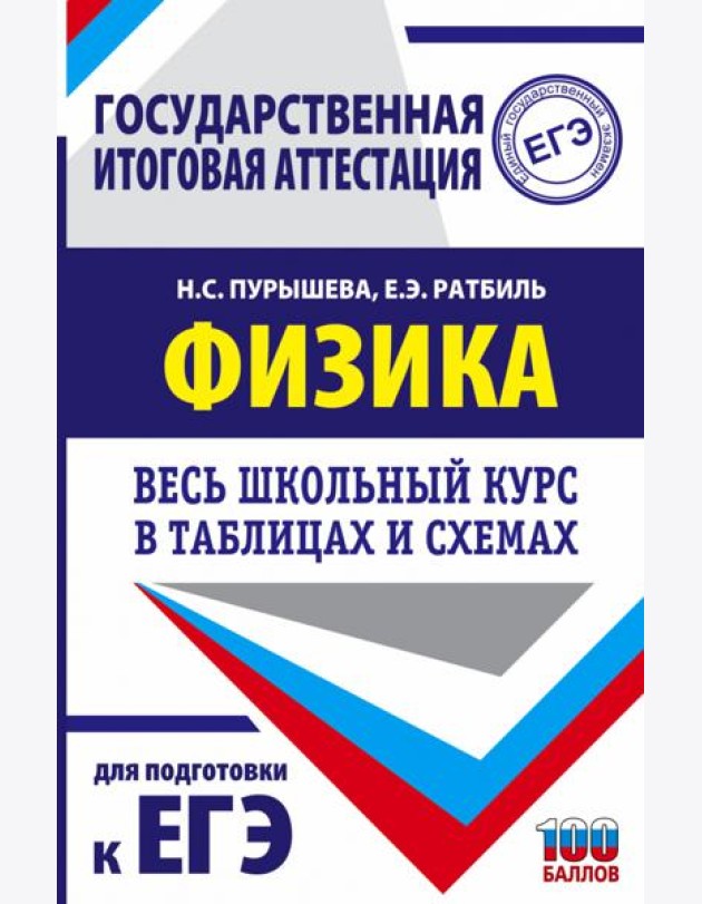 Физика. Весь школьный курс в таблицах и схемах для подготовки к ЕГЭ