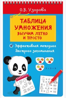 Таблица умножения. Выучим легко и просто