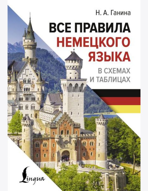 Все правила немецкого языка в схемах и таблицах