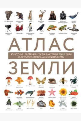 Атлас Земли. Животные, растения, грибы, бактерии, минералы и другие сокровища нашей планеты
