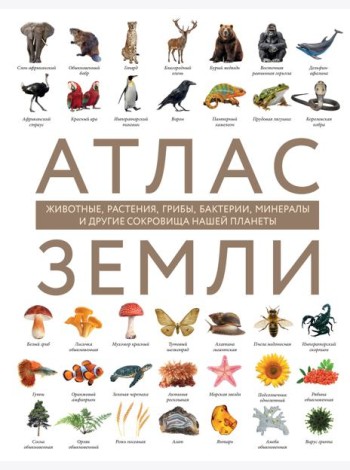 Атлас Земли. Животные, растения, грибы, бактерии, минералы и другие сокровища нашей планеты