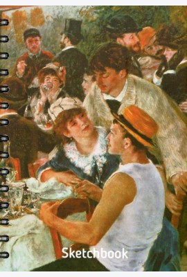 Скетчбук. Ренуар. Завтрак гребцов