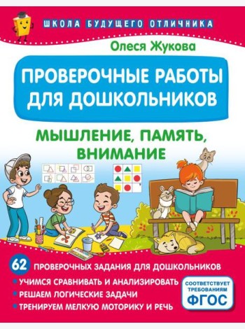Проверочные работы для дошкольников. Мышление, память, внимание