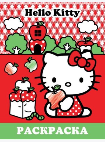 Hello Kitty. Раскраска