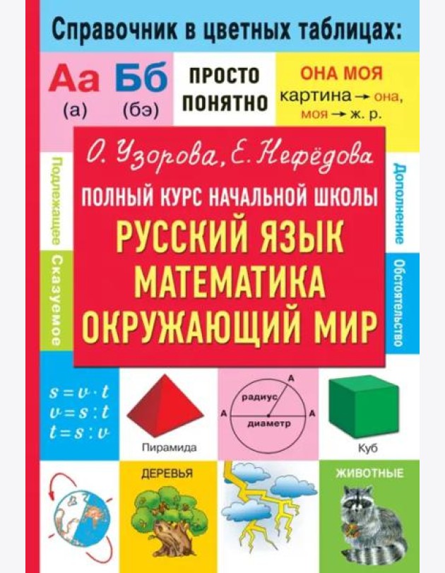 Полный курс начальной школы. Русский язык, математика, окружающий мир
