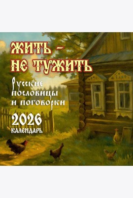 Жить — не тужить. Русские пословицы и поговорки. Календарь 2026