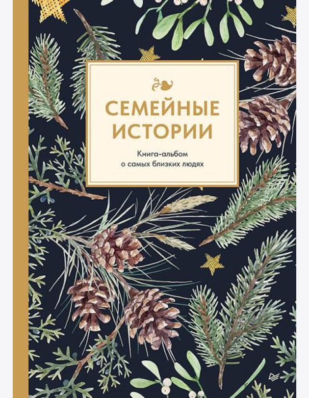 Семейные истории. Книга-альбом о самых близких людях (зимняя)
