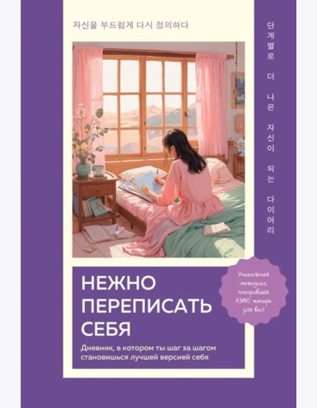 Нежно переписать себя. Дневник, в котором ты шаг за шагом становишься лучшей версией себя