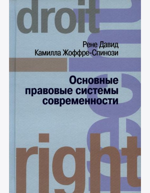 Основные правовые системы современности