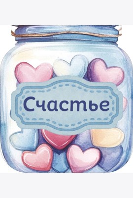 Банка счастья. Драже. Счастье в банке на каждый день