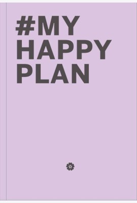My Happy Plan (Лавандовый) (большой формат 165х240, лента ляссе, серебряная резинка)
