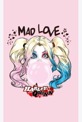 Блокнот. Харли Квинн. Mad Love (формат А5, 160 стр., тонированный блок)
