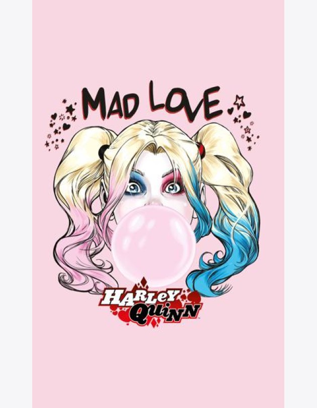 Блокнот. Харли Квинн. Mad Love (формат А5, 160 стр., тонированный блок)