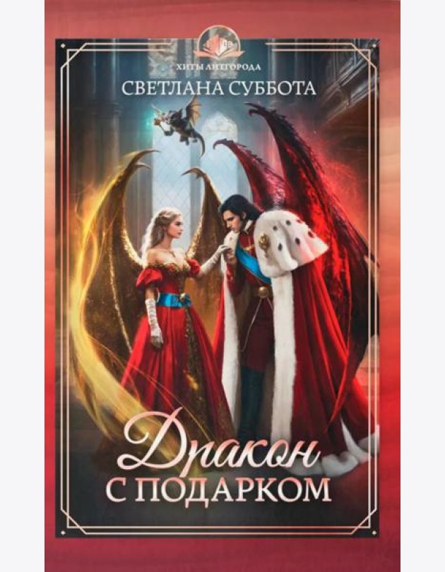 Дракон с подарком