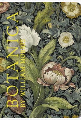 Блокнот BOTANICA by William Morris (белые и розовые цветы)