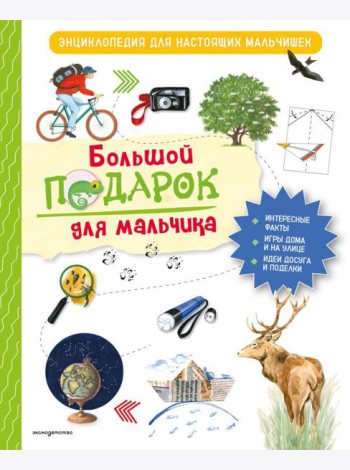Большой подарок для мальчика. Энциклопедия для настоящих мальчишек