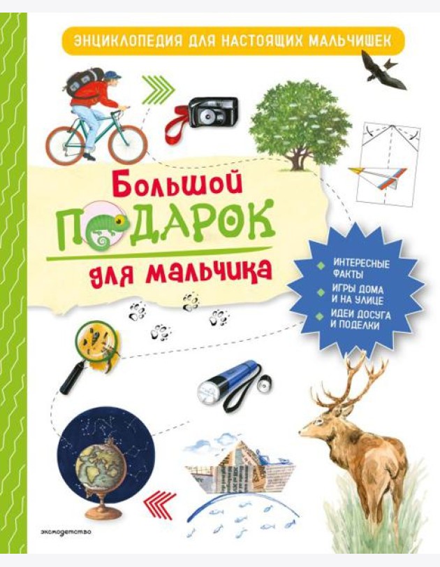 Большой подарок для мальчика. Энциклопедия для настоящих мальчишек