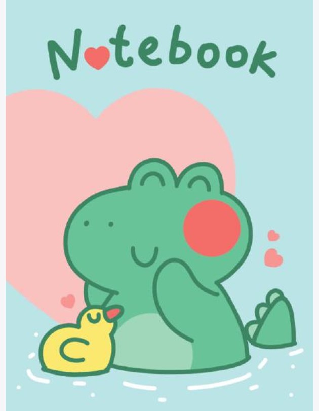 MyArt. БЛОКНОТ в линию K-Notebook. Крокодил