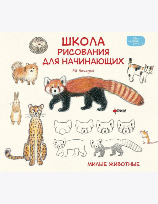 Школа рисования для начинающих: милые животные