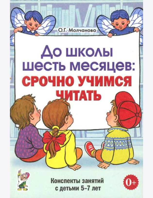 До школы шесть месяцев: срочно учимся читать. Планирование работы и конспекты занятий с детьми 5-7 лет