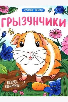 Грызунчики: книжка-раскраска