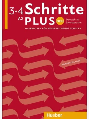 Schritte plus Neu 3+4 Materialien fUr berufsbild